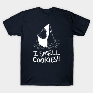 I Smell Cookies - Shark Attack T-Shirt